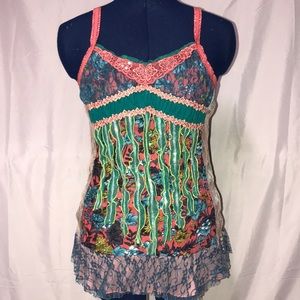 -NWOT-Colorful Tank